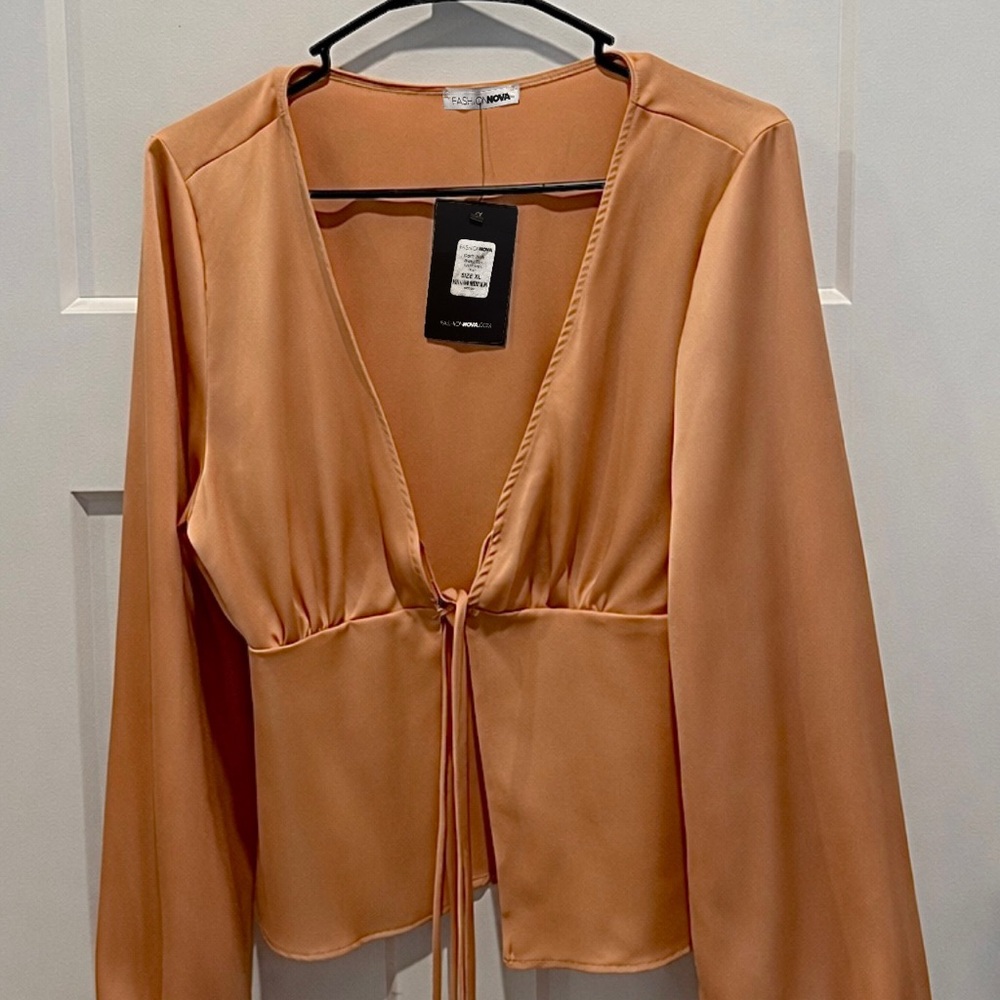Fashion Nova ‘Don’t Walk Away’ Long Sleeve Top